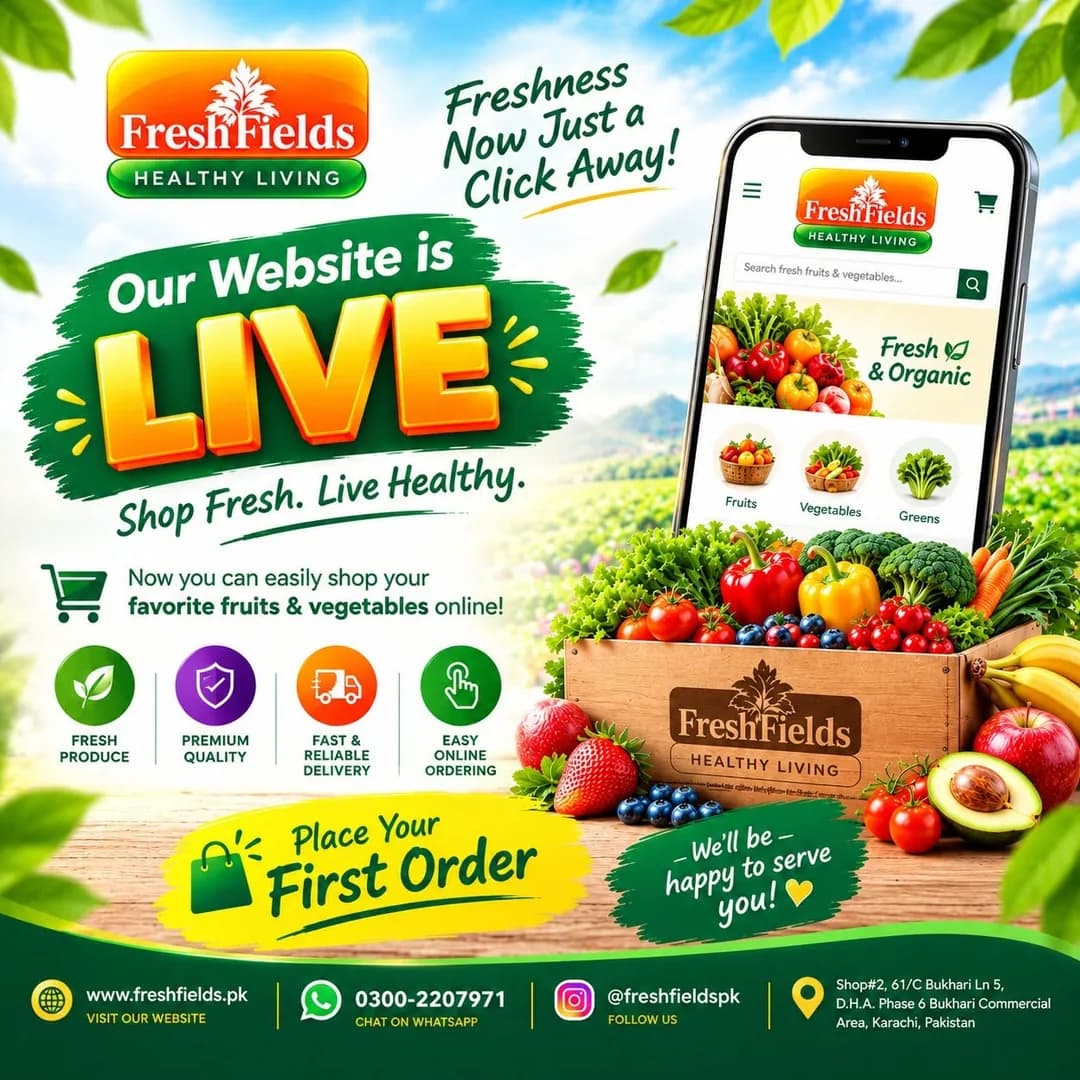 Fresh Fields Social Media Post