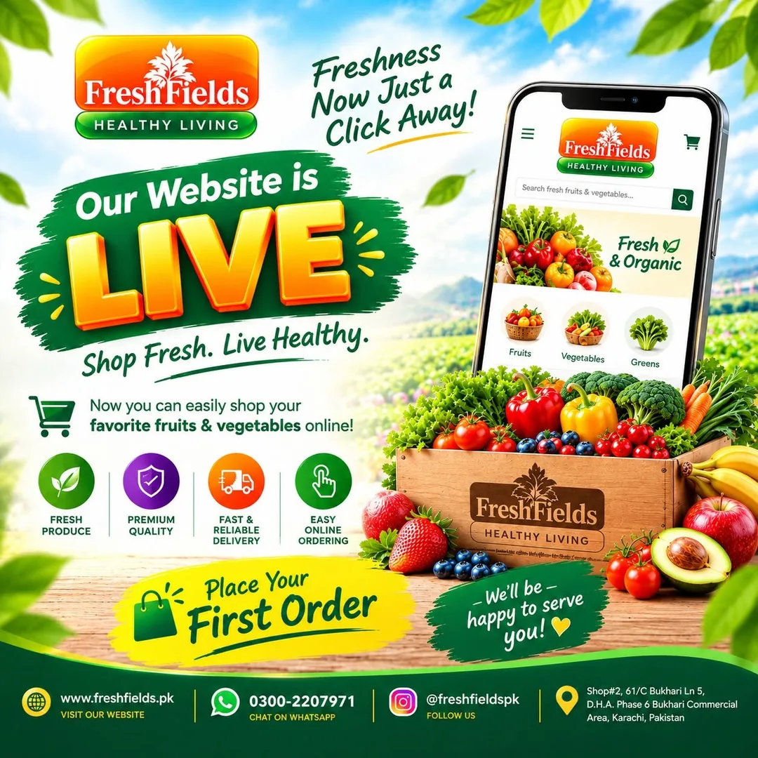 Fresh Fields Social Media Post