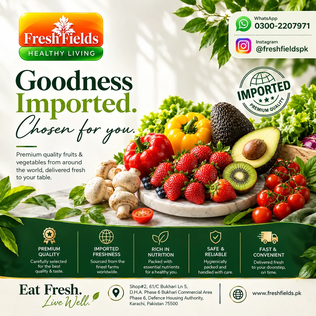 Fresh Fields Social Media Post